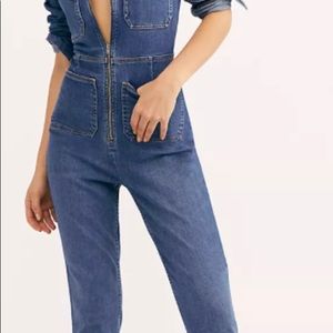 Free People Lennox Jumpsuit Size M *BNWOT*